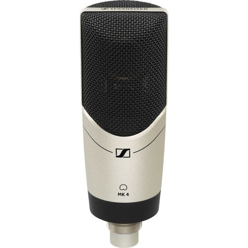 Sennheiser MK4 SET Large-diaphragm, Side-Address Cardioid Condenser Microphone with Shockmount