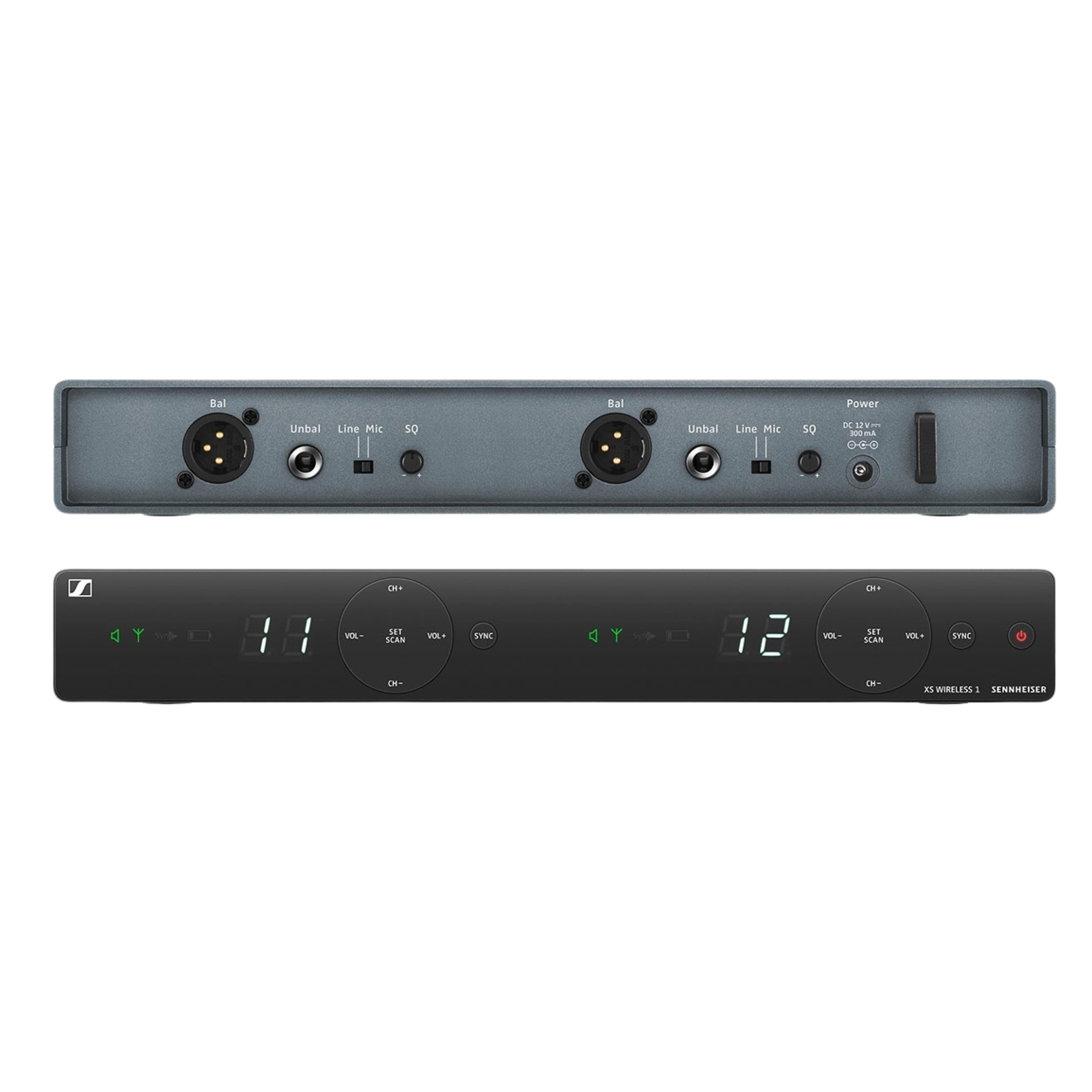 Sennheiser EM-XSW 1 DUAL-A Wireless Receiver Set (548 - 572Mhz)