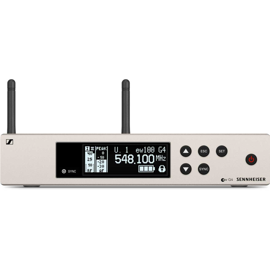 Sennheiser EM 100 G4-G  Rackmount True Diversity Receiver (566 - 608Mhz)