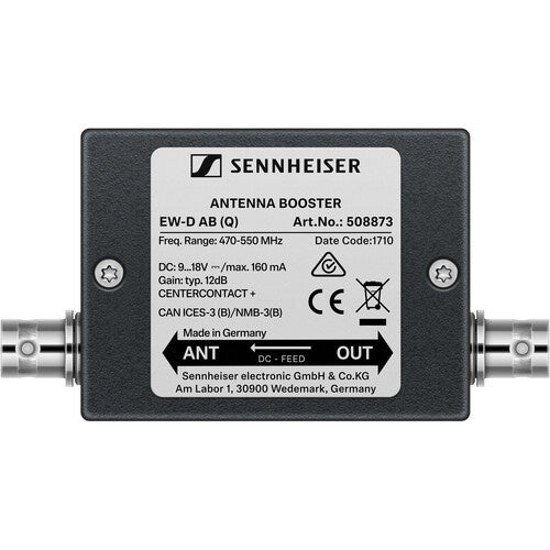 Sennheiser EW-D AB (Q) Inline Antenna Booster (470-550MHz)