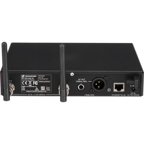 Sennheiser EW 300 G4-BASE COMBO-GW1 Wireless Handheld/ Bodypack Combo Base Set (558 to 608 MHz)