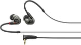 Sennheiser IE 400 PRO Smoky Black In-Ear Monitoring Headphones [B-Stock]