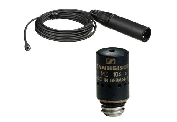 Sennheiser MKE104S/K6 Combo Cardioid Lavalier Mic Kit