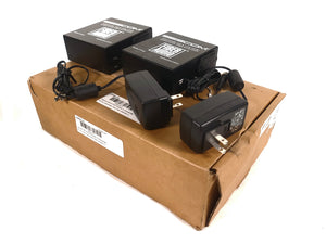 Sescom SES-X-FA2 Portable 2-Channel Mic & Line Level Audio Over Fiber Extender in Box