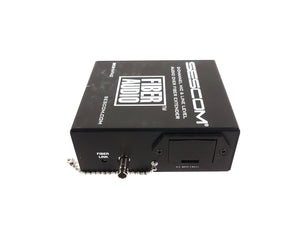 Sescom SES-X-FA2 Portable 2-Channel Mic & Line Level Audio Over Fiber Extender in Box