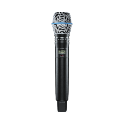 Shure ADX2FD/B87C Handheld Wireless Microphone Transmitter (X55: 941-960 MHz)