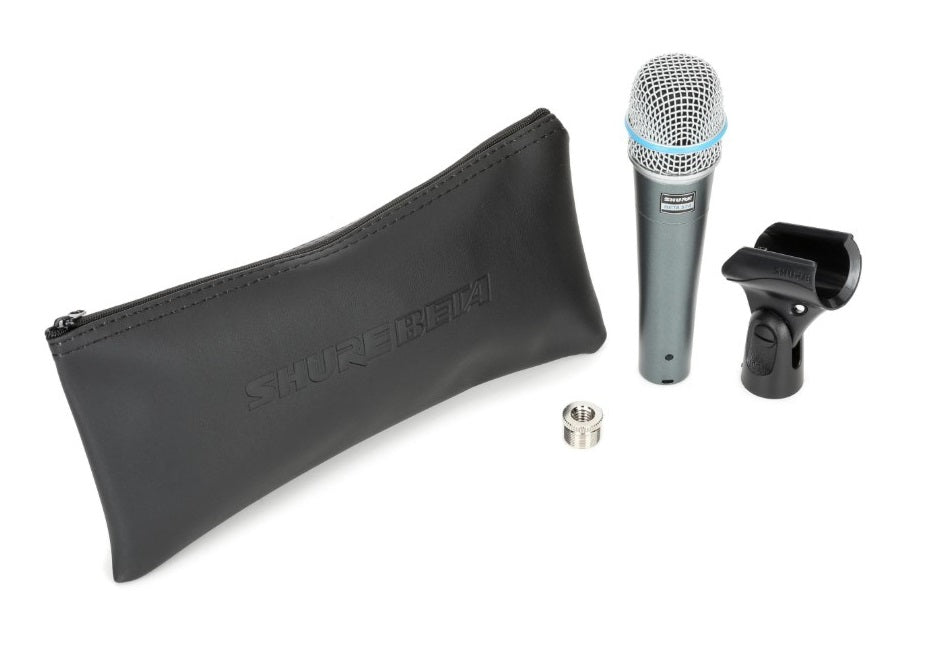 Shure Beta 57 Supercadioid Dynamic Instrument Microphone
