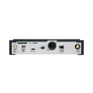 Shure GLXD14R+/MX53 Dual-Band Wireless Earset Rack System with MX153 Headset Microphone (Z3: 2.4, 5.8 GHz)