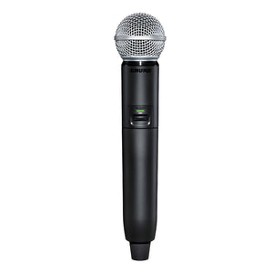 Shure GLXD2+/B58A Dual Band Wireless Handheld Transmitter with BETA 58A Capsule (Z3: 2.4/5.8GHz)