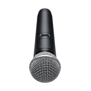 Shure GLXD2+/B58A Dual Band Wireless Handheld Transmitter with BETA 58A Capsule (Z3: 2.4/5.8GHz)