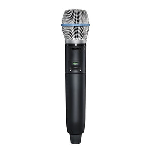 Shure GLXD2+/B87A Dual-Band Wireless Handheld Transmitter with BETA 87A Microphone (Z3: 2.4, 5.8 GHz)