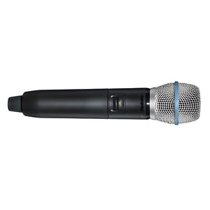 Shure GLXD2+/B87A Dual-Band Wireless Handheld Transmitter with BETA 87A Microphone (Z3: 2.4, 5.8 GHz)