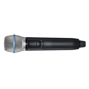 Shure GLXD2+/B87A Dual-Band Wireless Handheld Transmitter with BETA 87A Microphone (Z3: 2.4, 5.8 GHz)