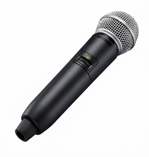Shure GLXD2+/SM58 Dual-Band Wireless Handheld Transmitter with SM58 Microphone (Z3: 2.4, 5.8 GHz)