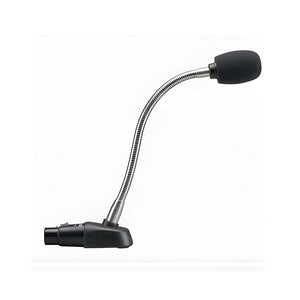 Shure MX412/N 12" Gooseneck Microphone with Attached XLR Preamp, Shock & Flange Mount, Snap-Fit Foam Windscreen, No Cartridge