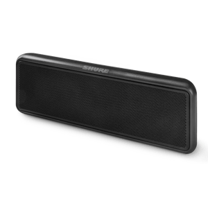 Shure Microflex MXP-3B Wall Mount Conferencing Passive Loudspeaker, Black, Single
