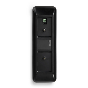 Shure Microflex MXP-3B Wall Mount Conferencing Passive Loudspeaker, Black, Single