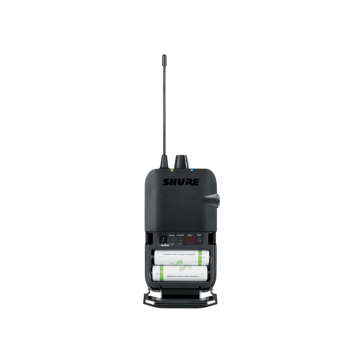 Shure P3R - Wireless Bodypack Receiver for PSM300 (G20 Band: 488-512 MHz)