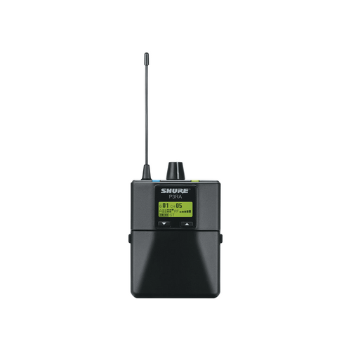 Shure P3RA - Premium Wireless Bodypack Receiver for PSM300 System (G20 Band: 488-512 MHz)