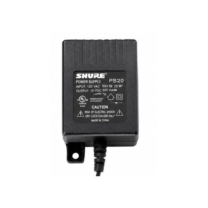 Shure PS20 AC Adapter (120 VAC, 60 Hz)