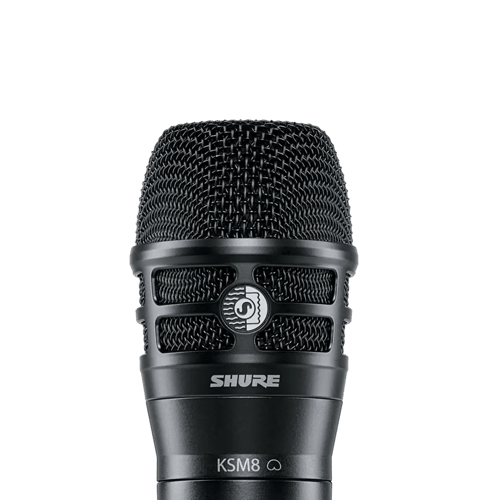 Shure QLXD2/KSM8 Digital Handheld Wireless Microphone Transmitter with KSM8 Capsule (J50A Band: 572-616 MHz)