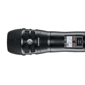 Shure QLXD2/KSM8 Digital Handheld Wireless Microphone Transmitter with KSM8 Capsule (J50A Band: 572-616 MHz)