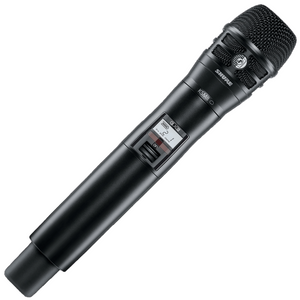 Shure QLXD2/KSM8 Digital Handheld Wireless Microphone Transmitter with KSM8 Capsule (J50A Band: 572-616 MHz)