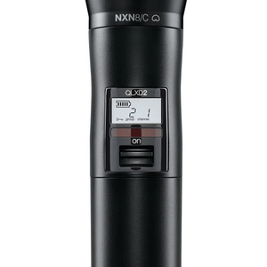 Shure QLXD2/N8CB Handheld Transmitter with Nexadyne 8/C Cardioid Microphone