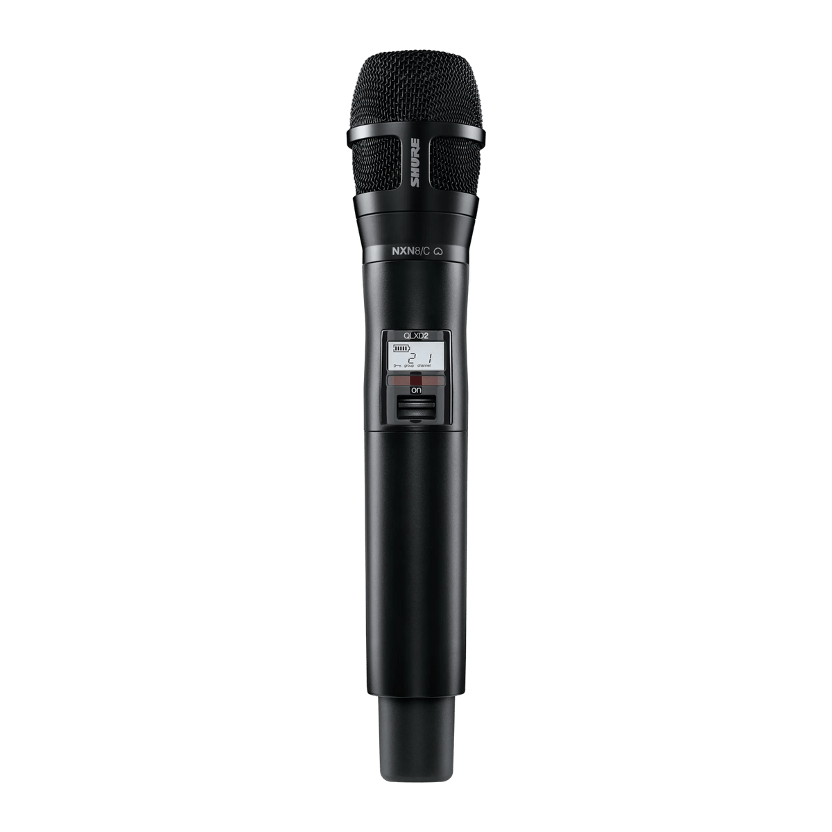 Shure QLXD2/N8CB Handheld Transmitter with Nexadyne 8/C Cardioid Microphone
