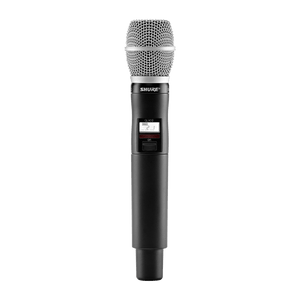 Shure QLXD2/SM86 Digital Handheld Wireless Microphone Transmitter with SM86 Capsule (G50 Band: 470-534 MHz)