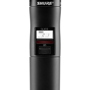 Shure QLXD2/SM86 Digital Handheld Wireless Microphone Transmitter with SM86 Capsule (V50 Band: 174-216 MHz)