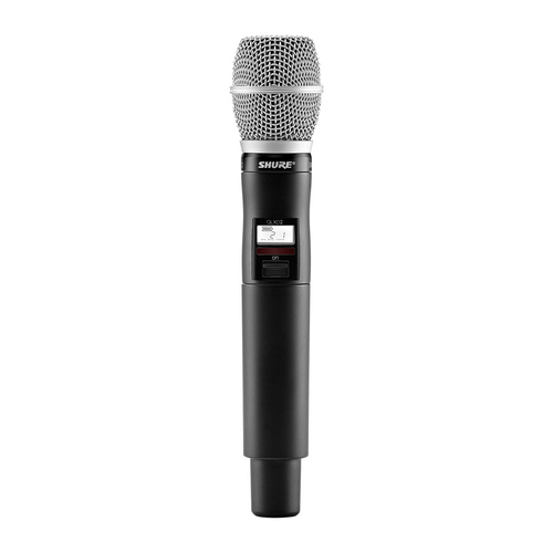 Shure QLXD2/KSM8 Digital Handheld Wireless Microphone Transmitter with KSM8 Capsule (H50: 534 to 598 MHz)