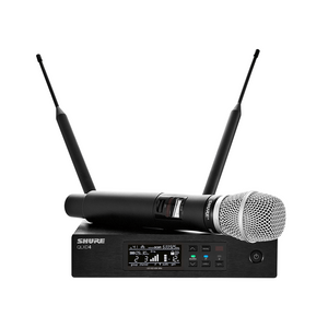 Shure QLXD2/SM86 Digital Handheld Wireless Microphone Transmitter with SM86 Capsule (H50 Band: 534-598 MHz)