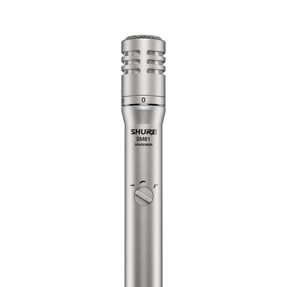 Shure SM81 Cardioid Condenser Instrument Microphone