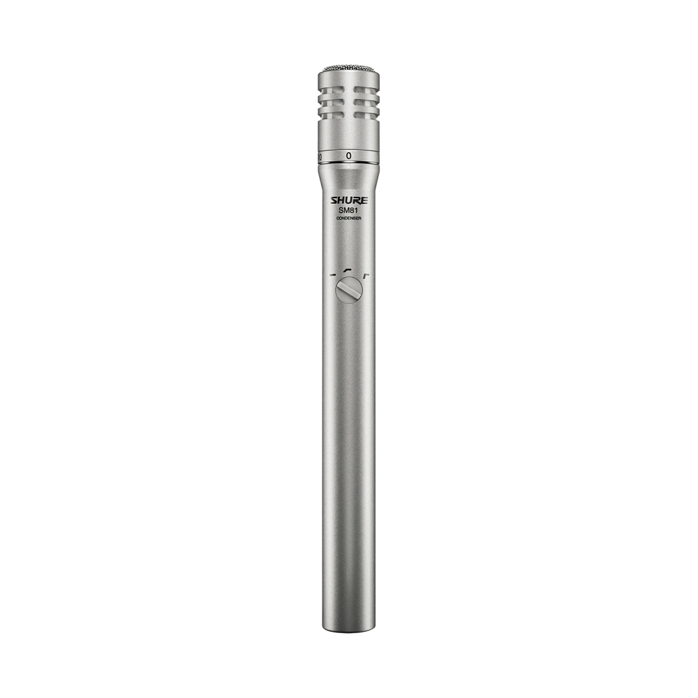Shure SM81 Cardioid Condenser Instrument Microphone