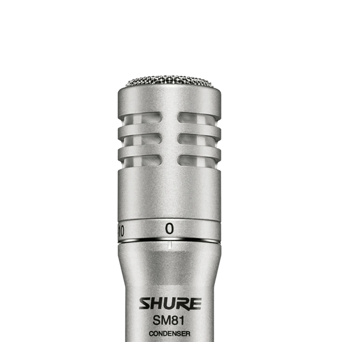 Shure SM81 Cardioid Condenser Instrument Microphone