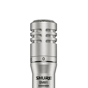 Shure SM81 Cardioid Condenser Instrument Microphone