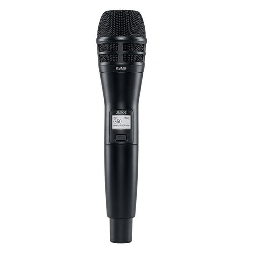 Shure ULXD2/K8 - Digital Handheld Transmitter with KSM8 Capsule in Black Finish (X52 Band: 902-928 MHz)