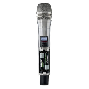 Shure ULXD2/K8 - Digital Handheld Transmitter with KSM8 Capsule in Nickel Finish (G50 Band: 470-534 MHz)