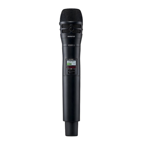 Shure ULXD2/K8B - Digital Handheld Transmitter with KSM8 Capsule in Black Finish (G50 Band: 470-534 MHz)