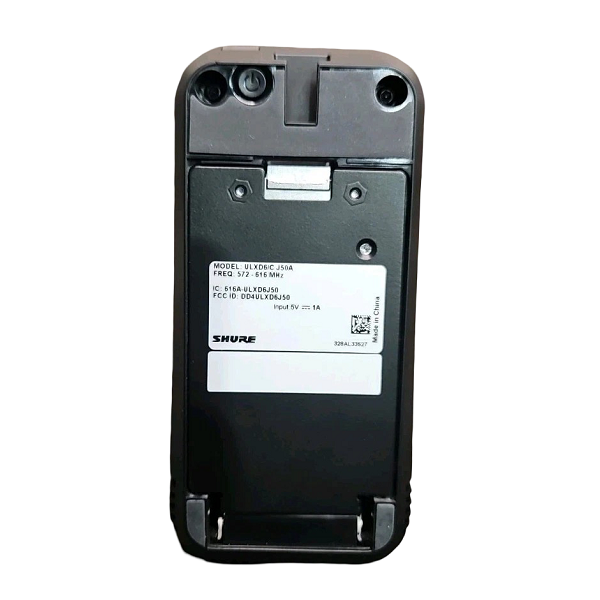 Shure ULXD6/C - Wireless Cardioid Boundary Microphone Transmitter (J50A Band: 572-616 MHz)