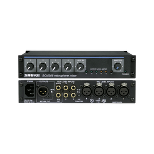 Shure SCM268 Microphone Mixer