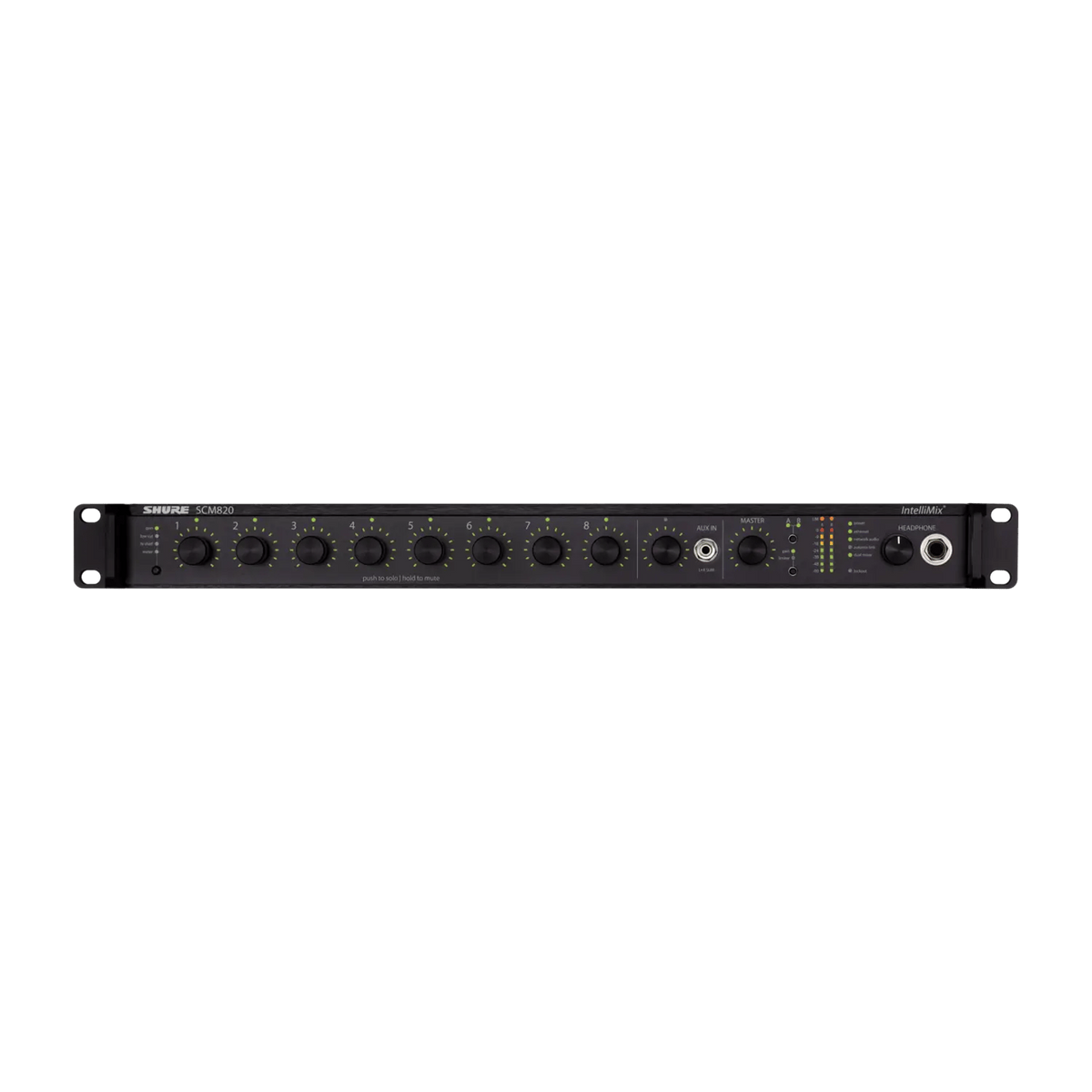 Shure SCM820-DAN-DB25 Digital IntelliMix 8-Channel Automatic Mixer ...