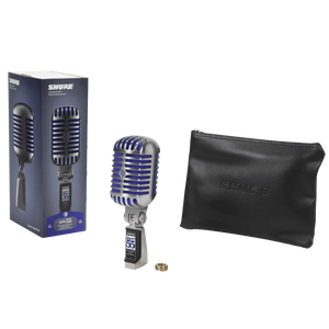 Shure Super 55 Supercardioid Deluxe Vocal Microphone
