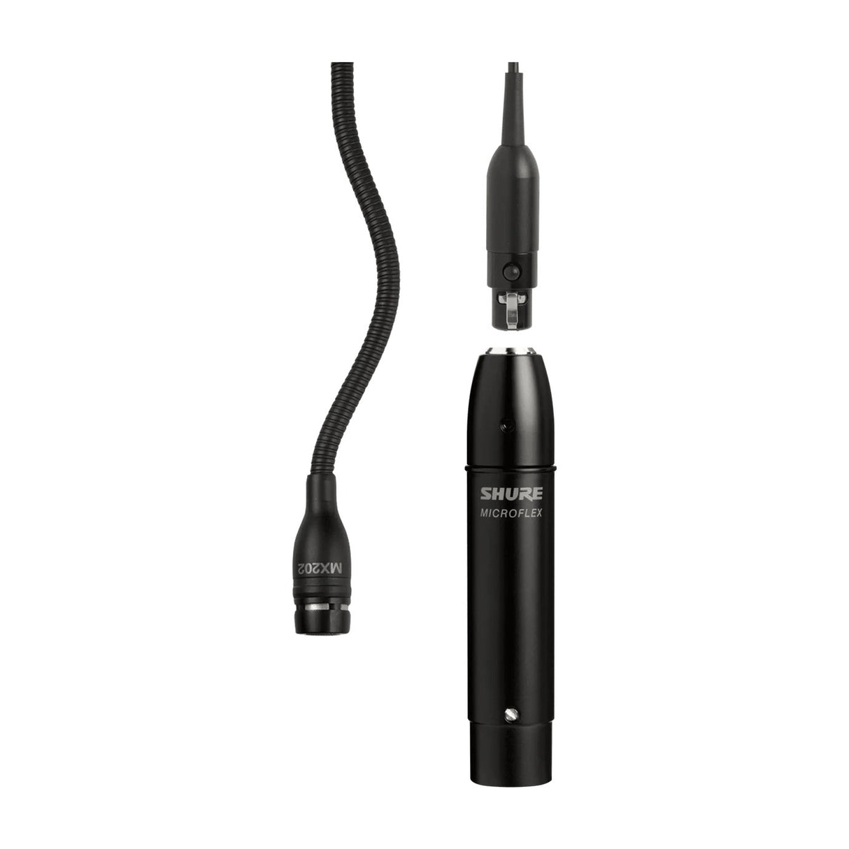 Shure MX202W/C Microflex Overhead Cardioid Microphone
