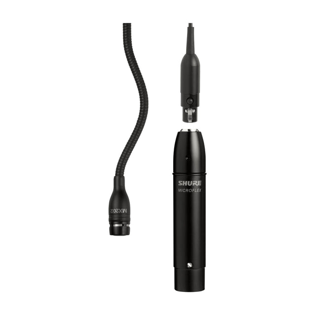 Shure MX202W/C Microflex Overhead Cardioid Microphone