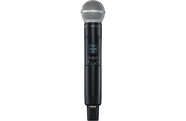 Shure SLXD2/SM58 Wireless Handheld Microphone Transmitter