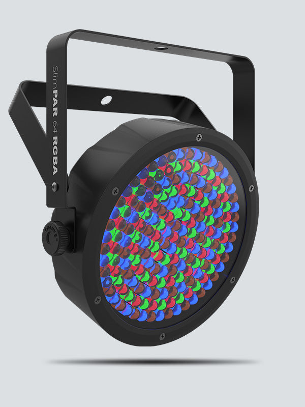 CHAUVET DJ SlimPAR 64 RGBA LED PAR Wash Light with DMX Control