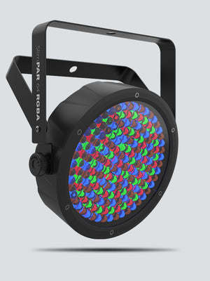 CHAUVET DJ SlimPAR 64 RGBA LED PAR Wash Light with DMX Control