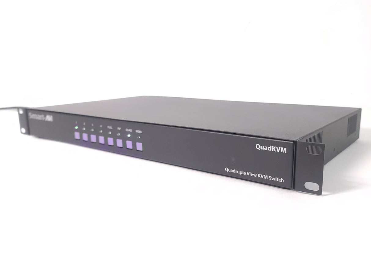 Smart-AVI QuadKVM Quadruple View KVM Switch in Original Box